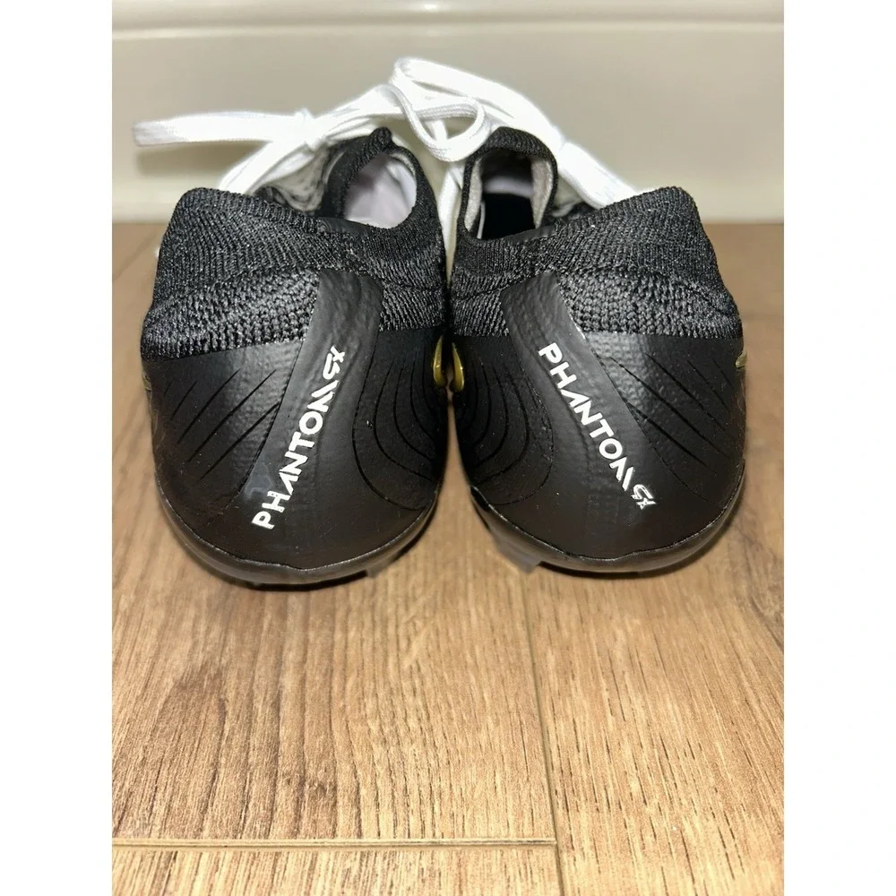 Nike Phantom GX Elite Dynamic Fit FG Soccer Cleats Mens‎ US 5 Black Gold